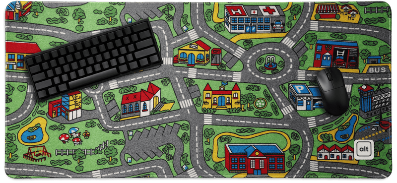 Retro Cars Mat Mousepad