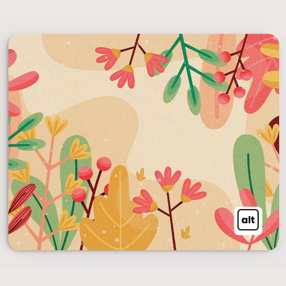 Summer Floral Mousepad
