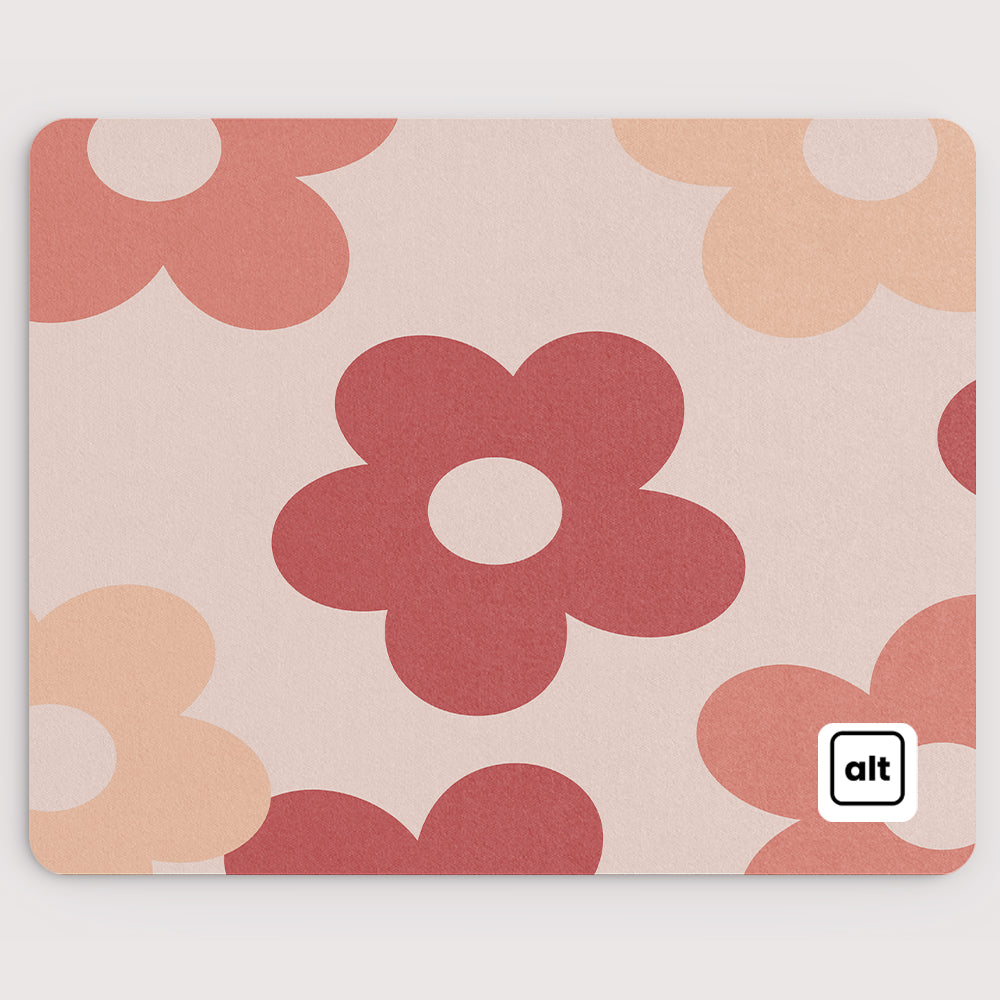Groovy Flowers Mousepad