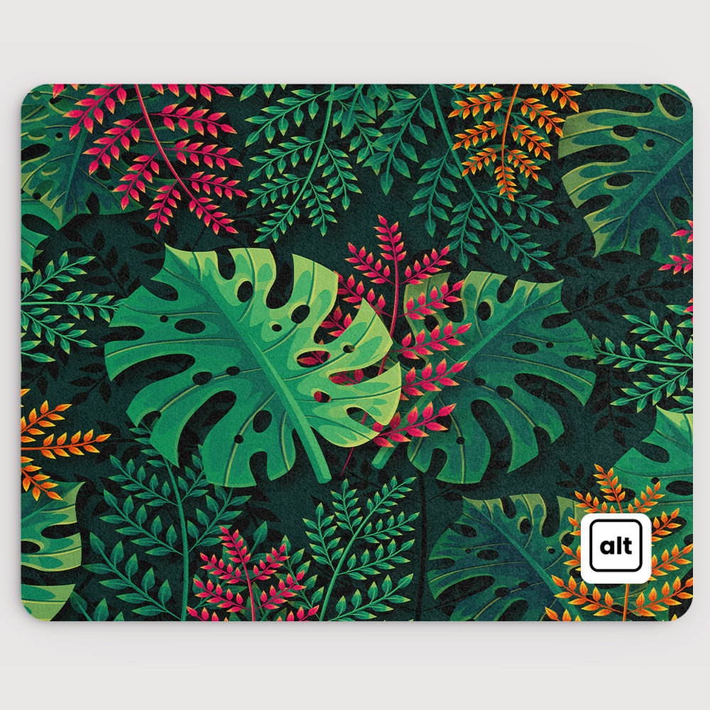 Tropical Leaves Mousepad