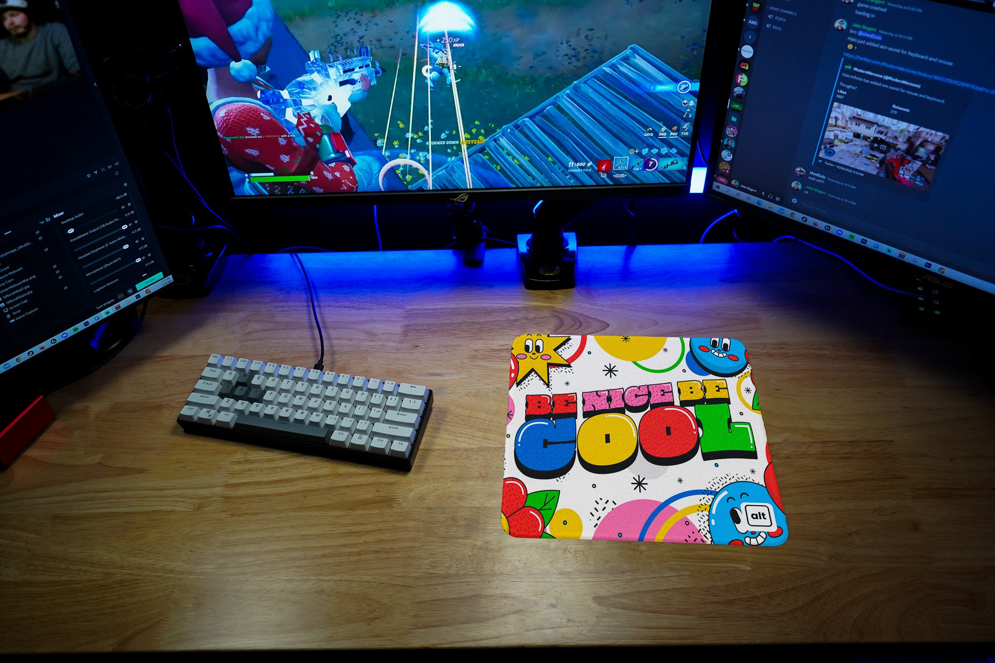 Be Nice Mousepad
