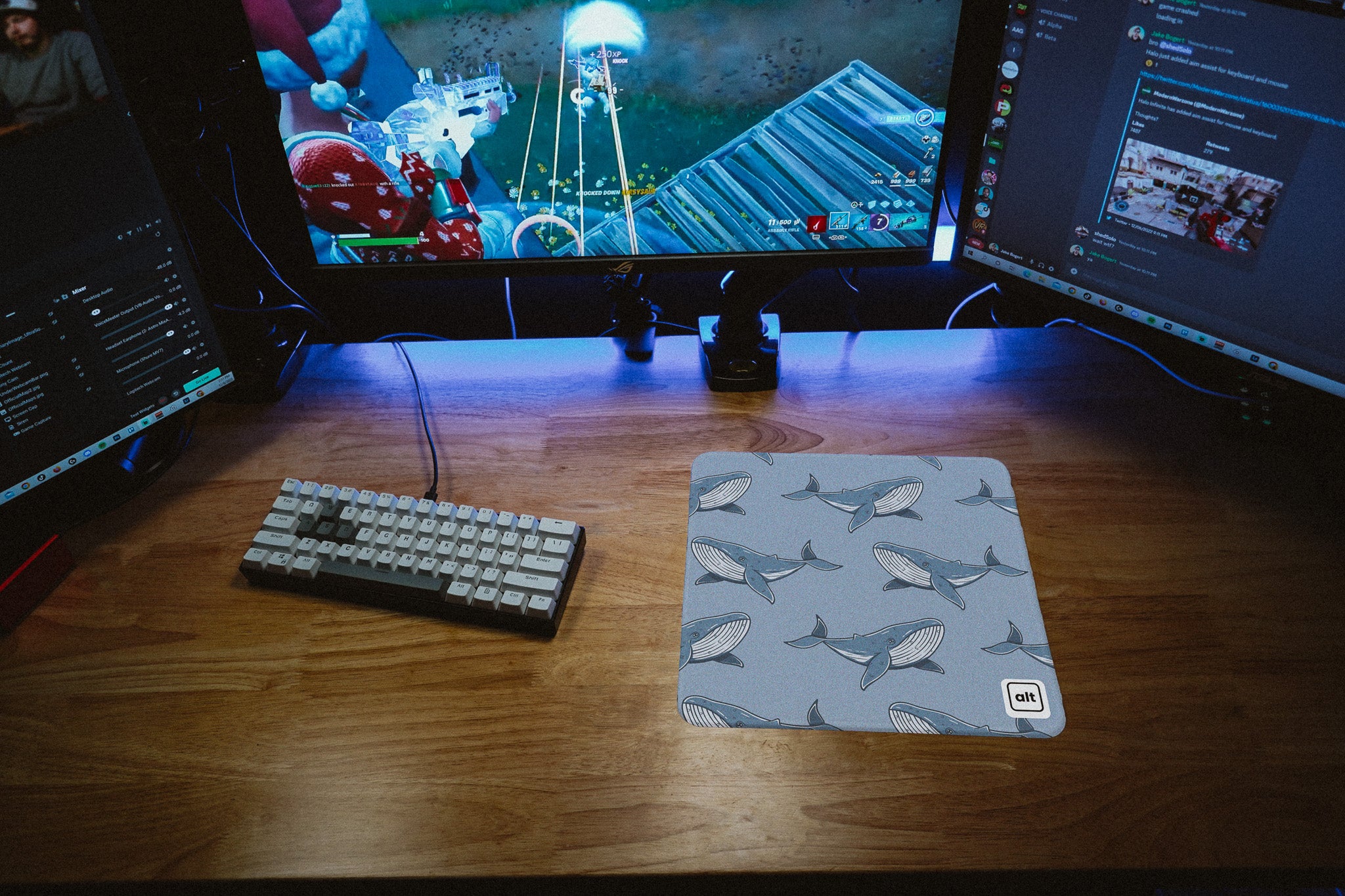 Whales Mousepad