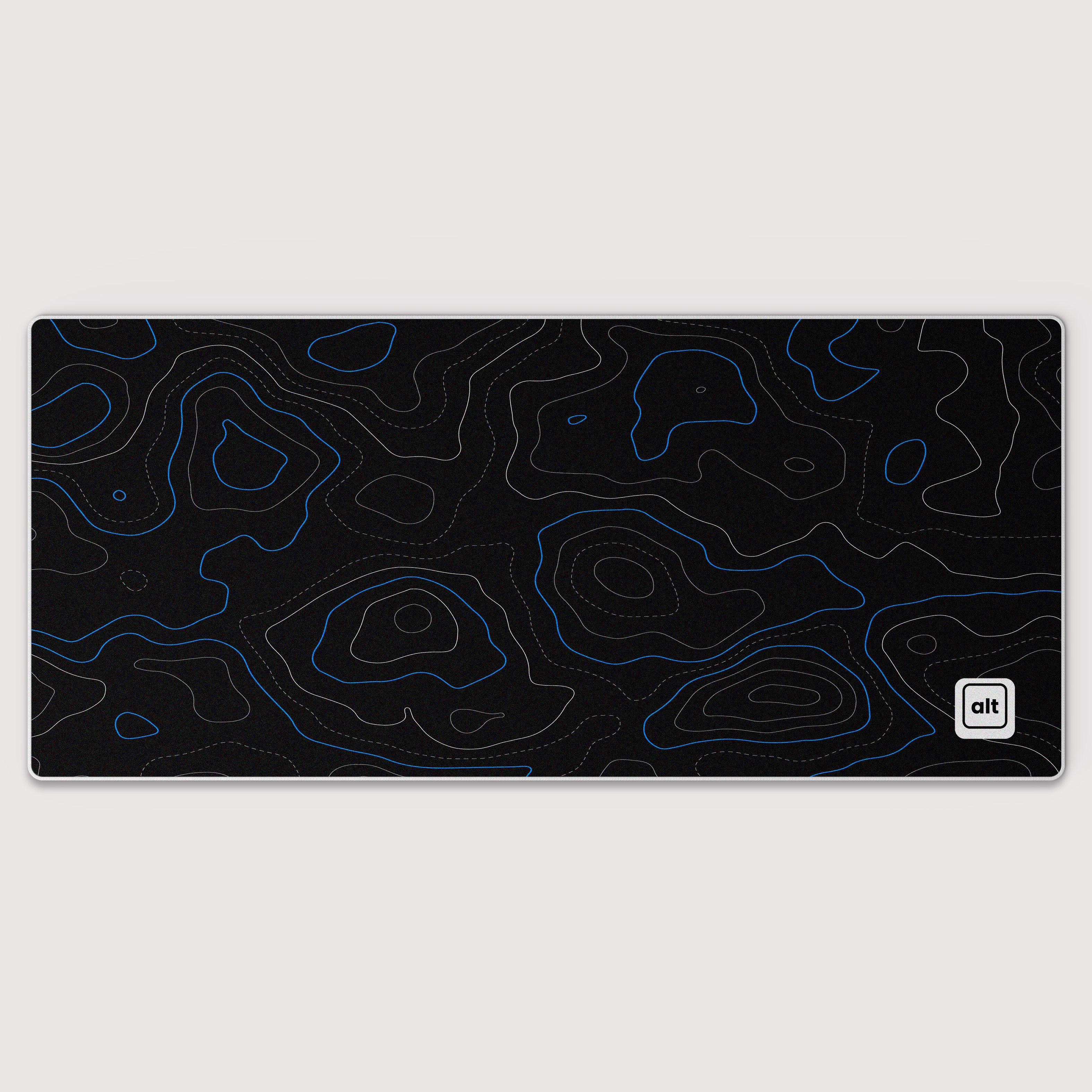 Dark Inverted Blue Damascus