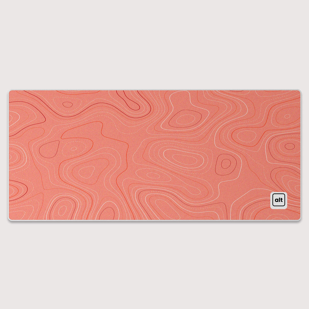 Peach Damascus Mousepad