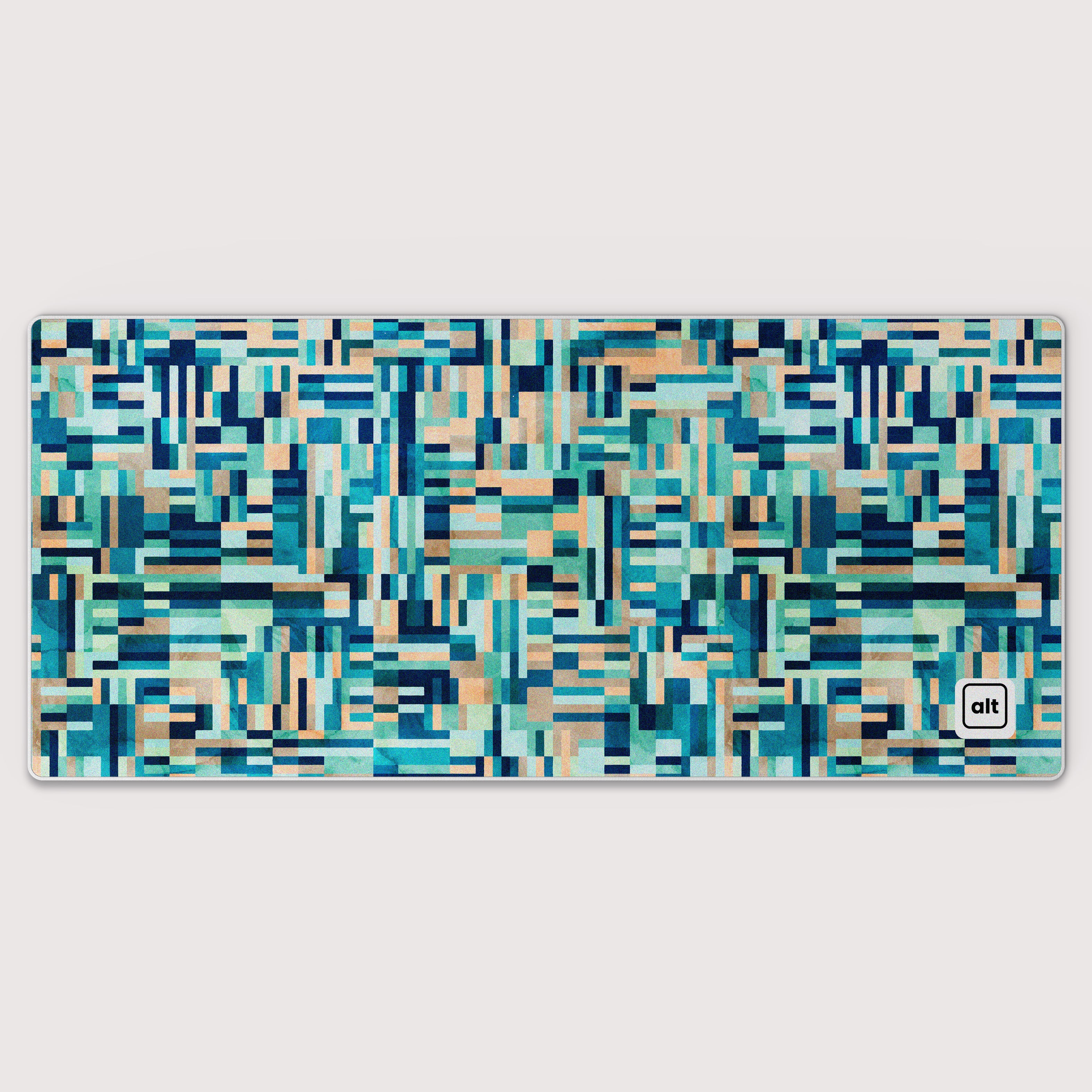 Blue Maze Mousepad