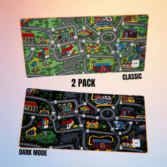 Retro Cars Mat Mousepad - [alt_customs]