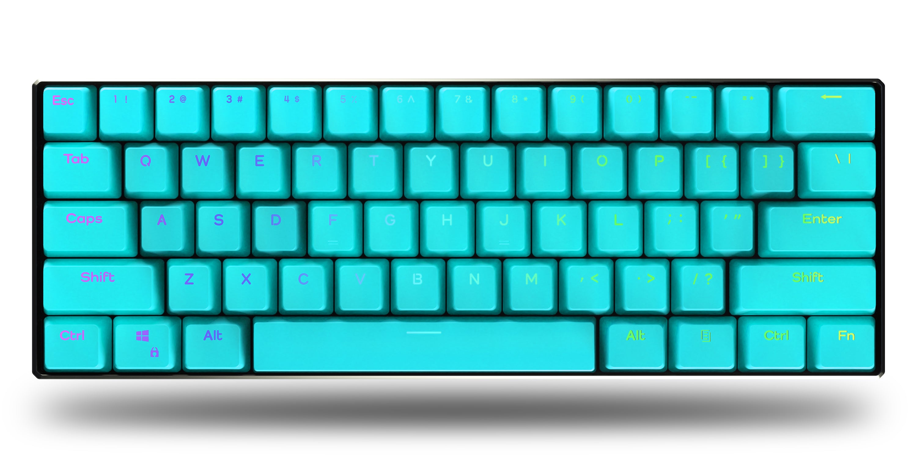 Aqua 60% Keyboard