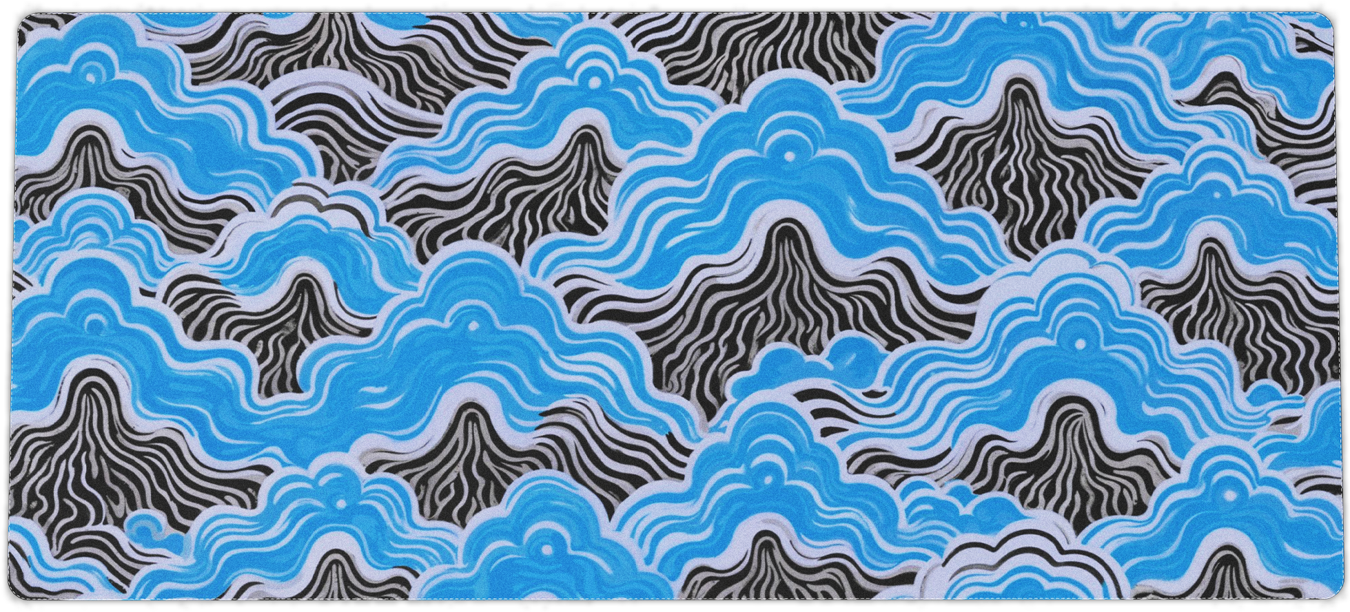Inky Clouds Mousepad