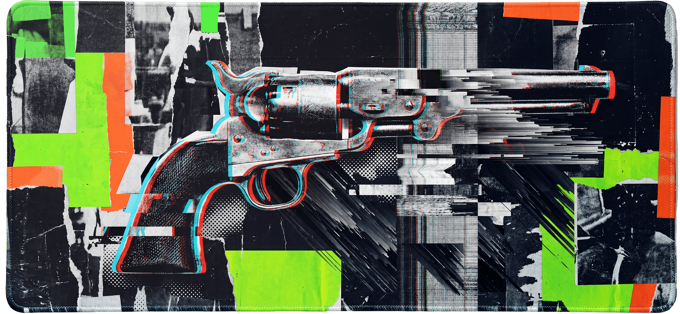 Navy Revolver Mousepad