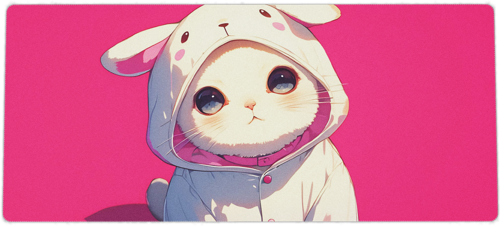 Cartoon Kitty Mousepad