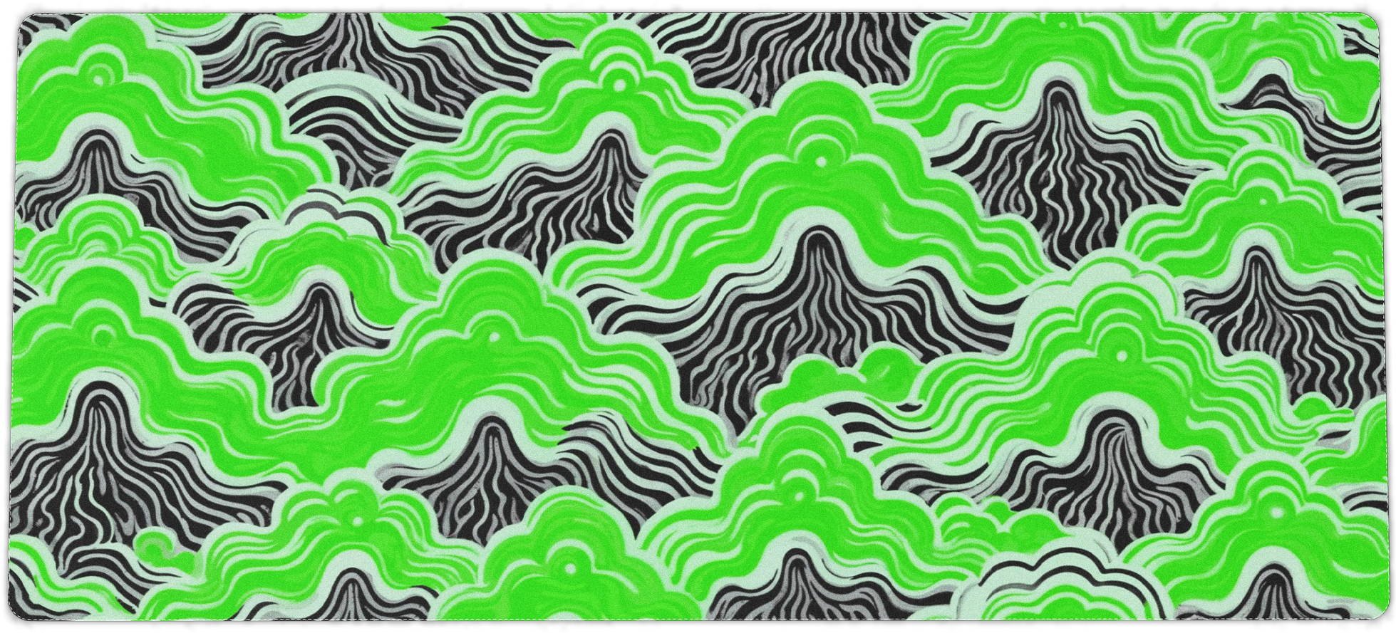Inky Clouds Mousepad