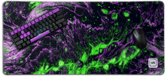 Purple Green Lava Mousepad