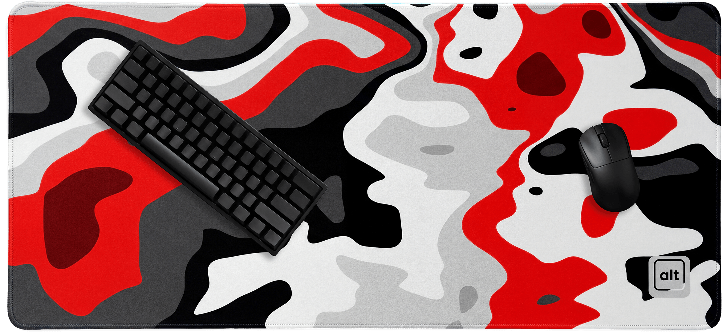Camo Red Arctic Mousepad