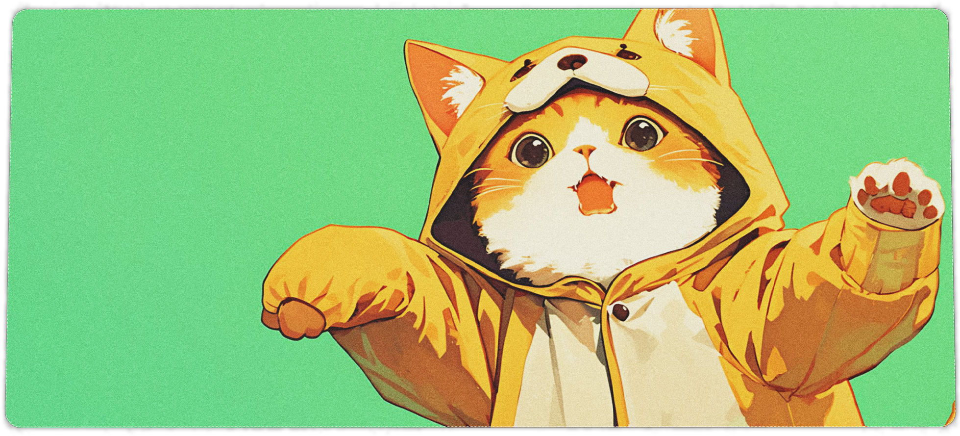 Cartoon Kitty Mousepad
