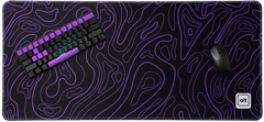 Purple Black Damascus Mousepad