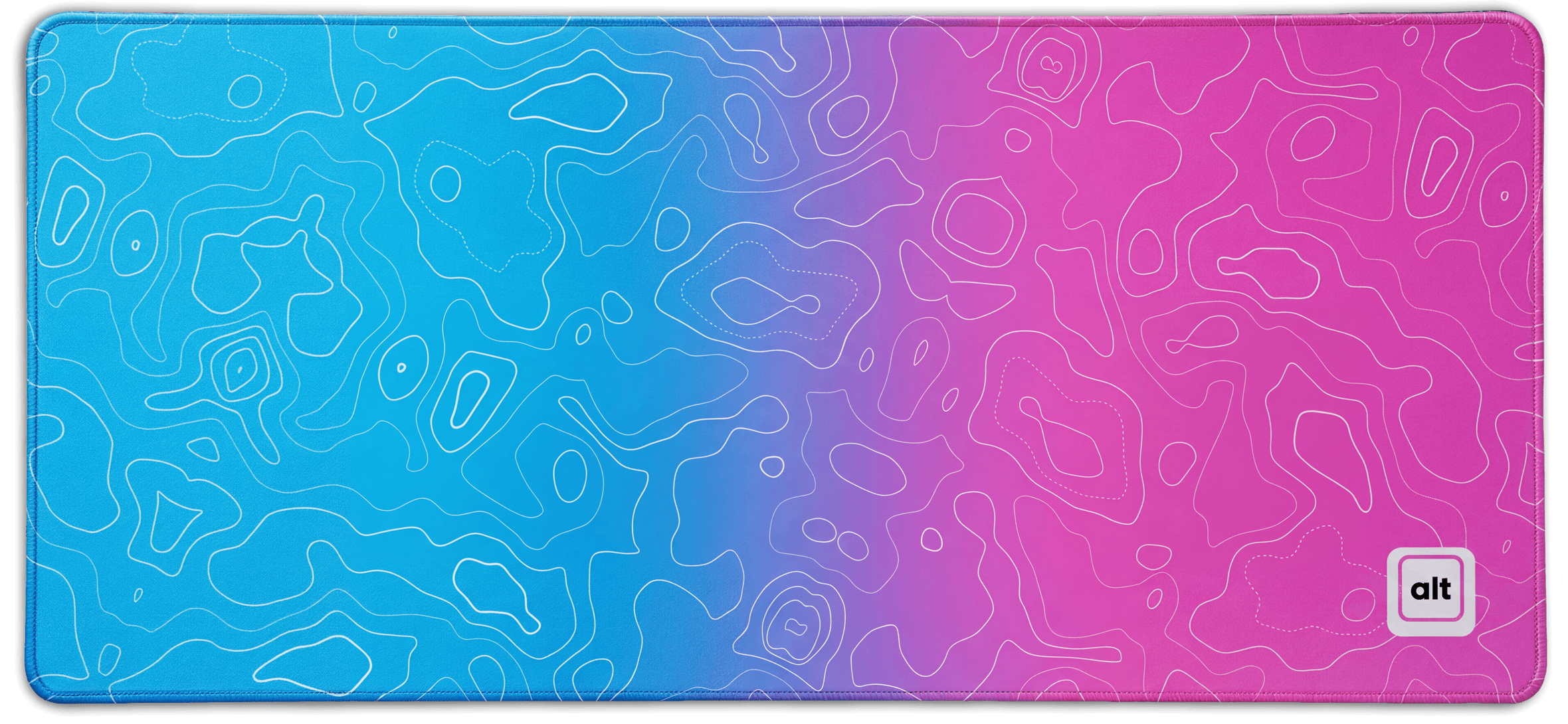 Damascus Cotton Candy Mousepad