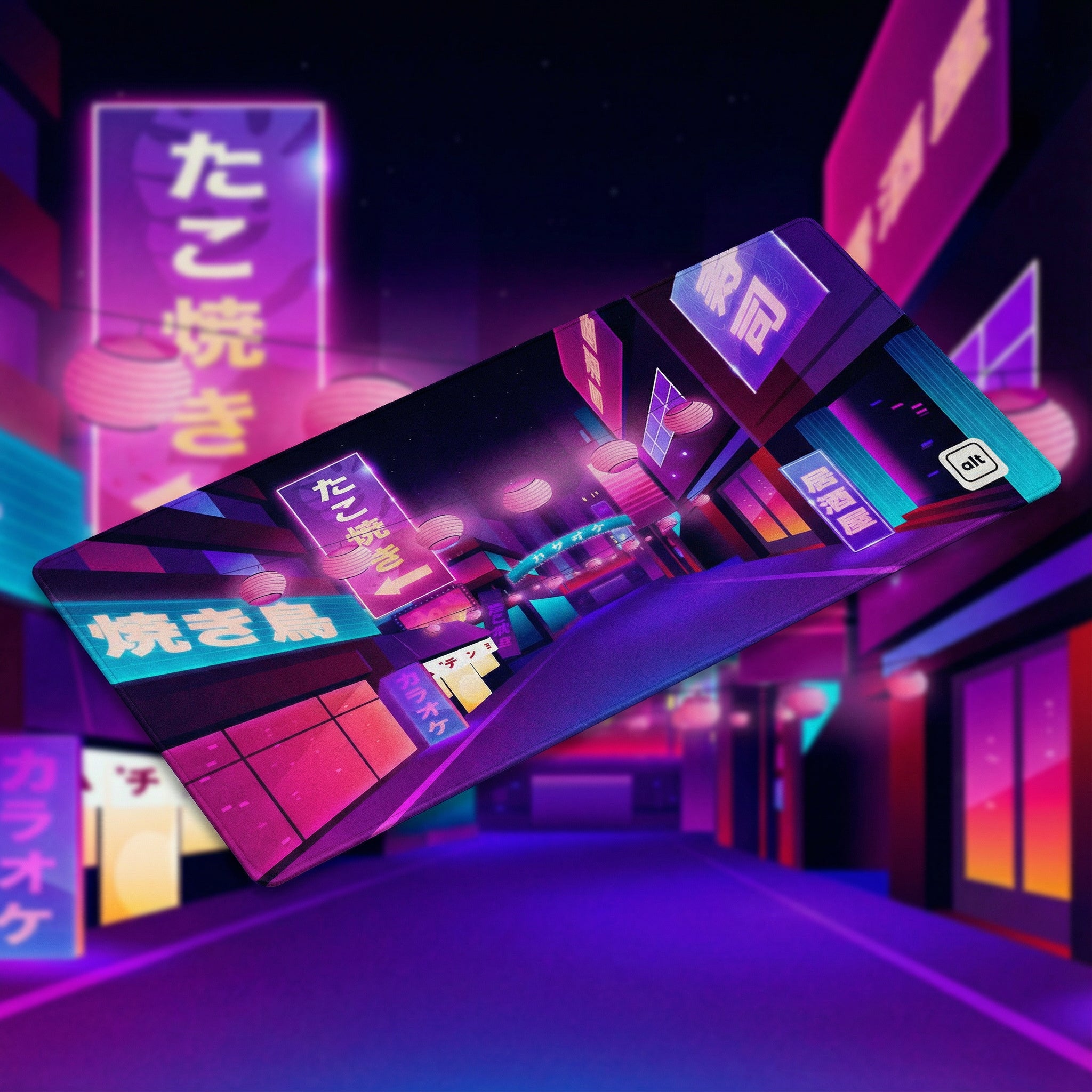Night Life Mousepad - [alt_customs]