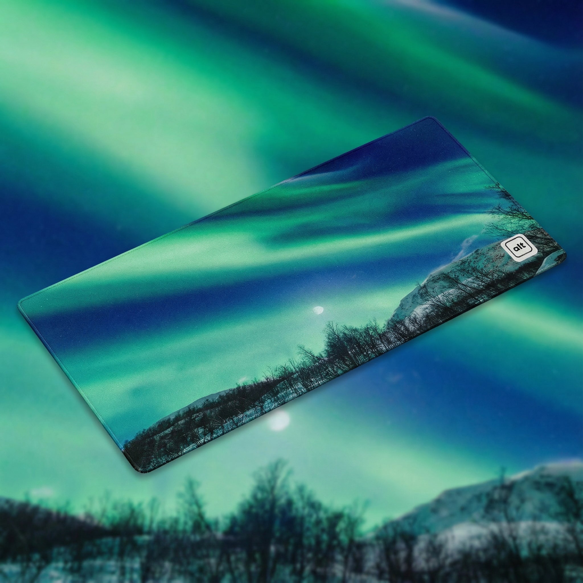 Northern Lights Mousepad - [alt_customs]