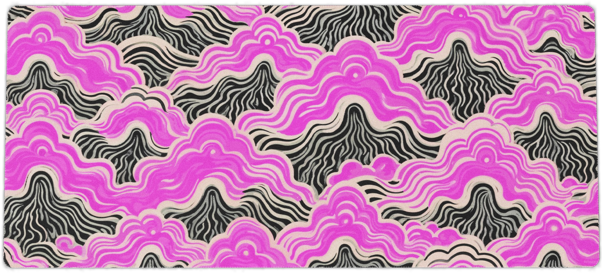 Inky Clouds Mousepad
