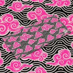 Pink Anime Clouds Mousepad - [alt_customs]