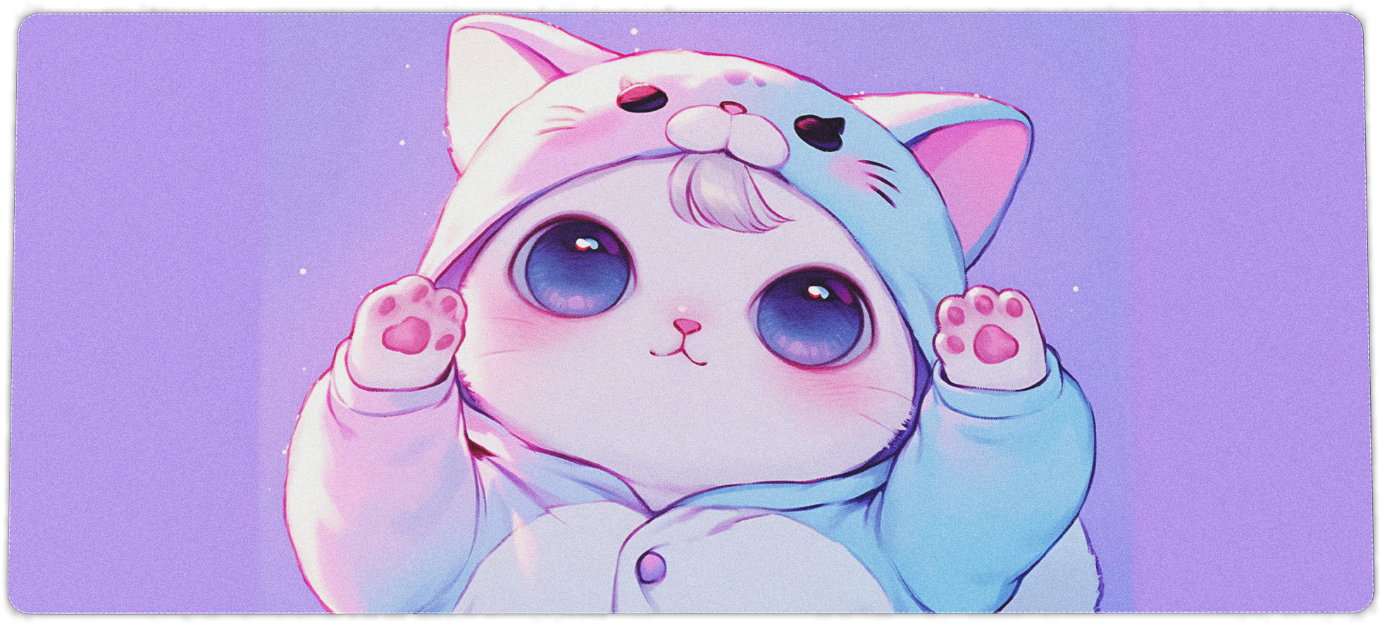 Cartoon Kitty Mousepad