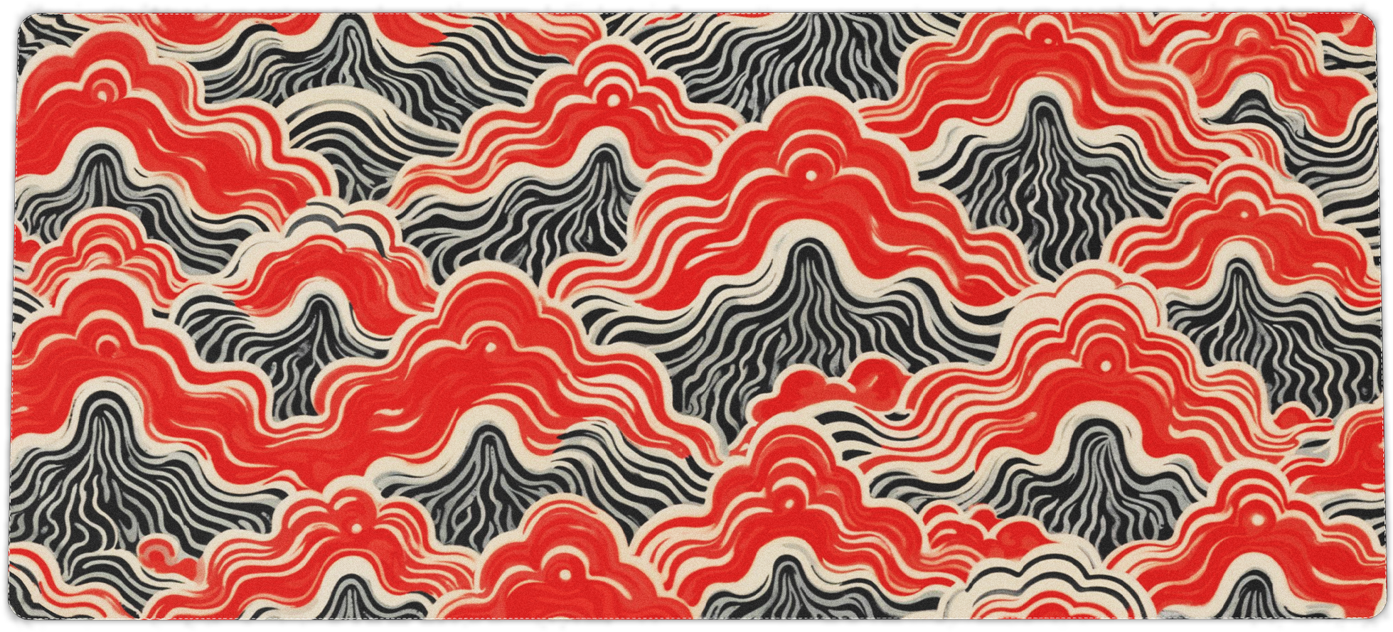 Inky Clouds Mousepad