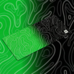 Shamrock Ombre Damascus Mousepad - [alt_customs]