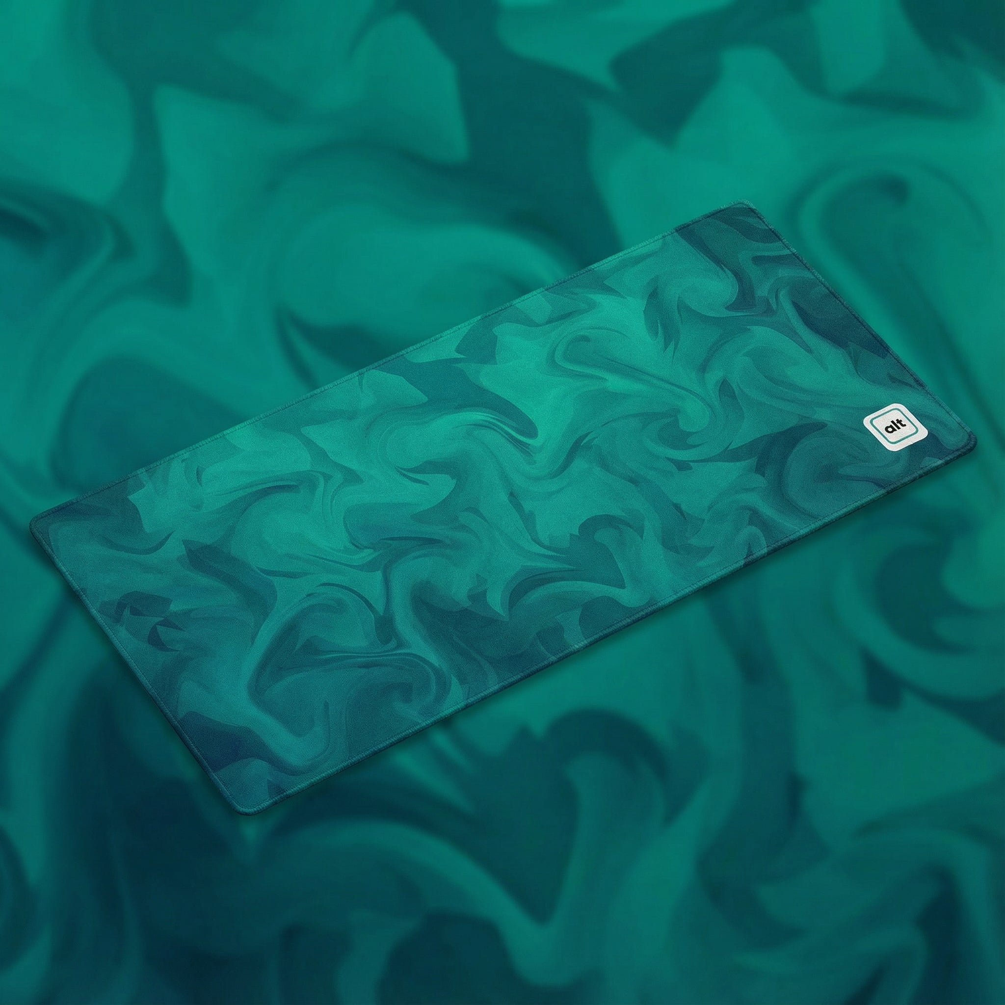 Teal Liquify Mousepad - [alt_customs]