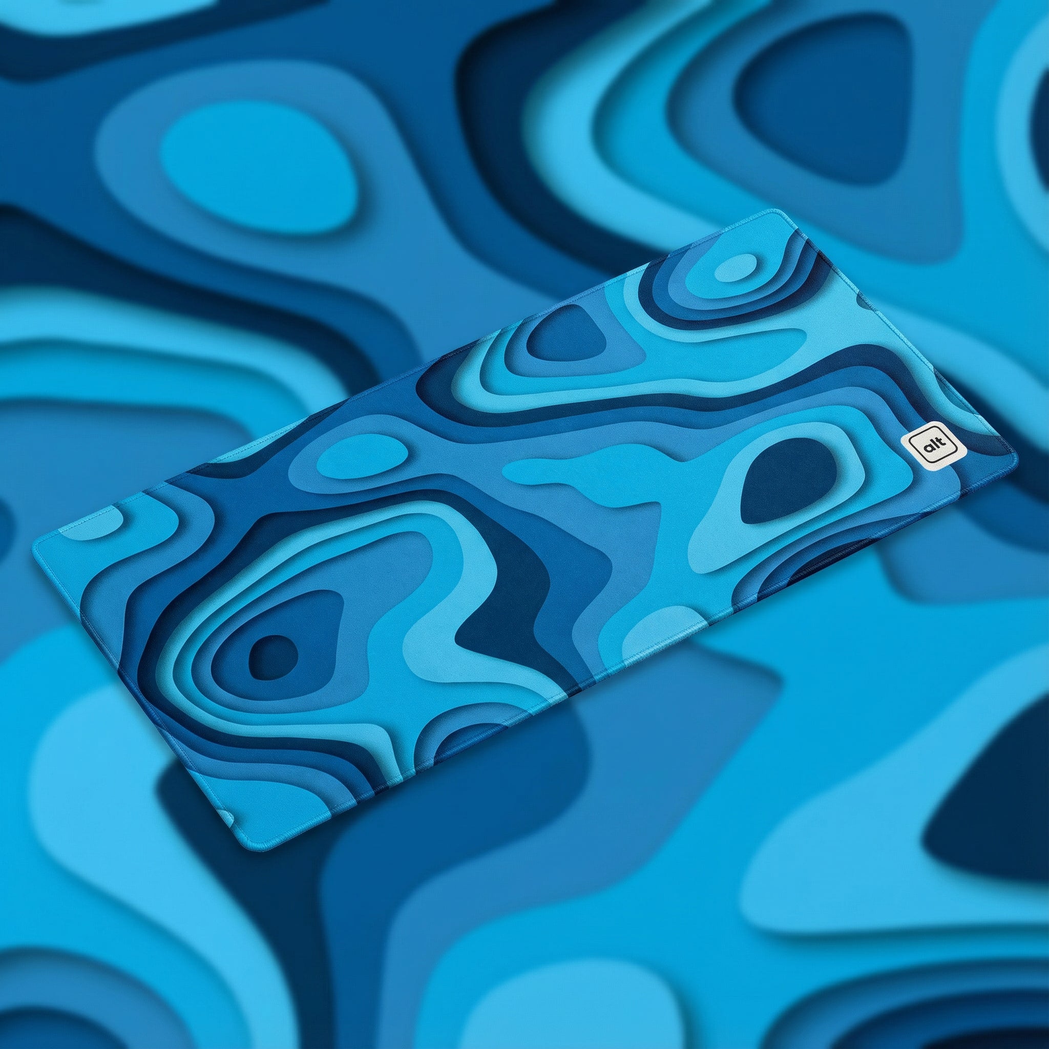 Topo Azul Mousepad - [alt_customs]