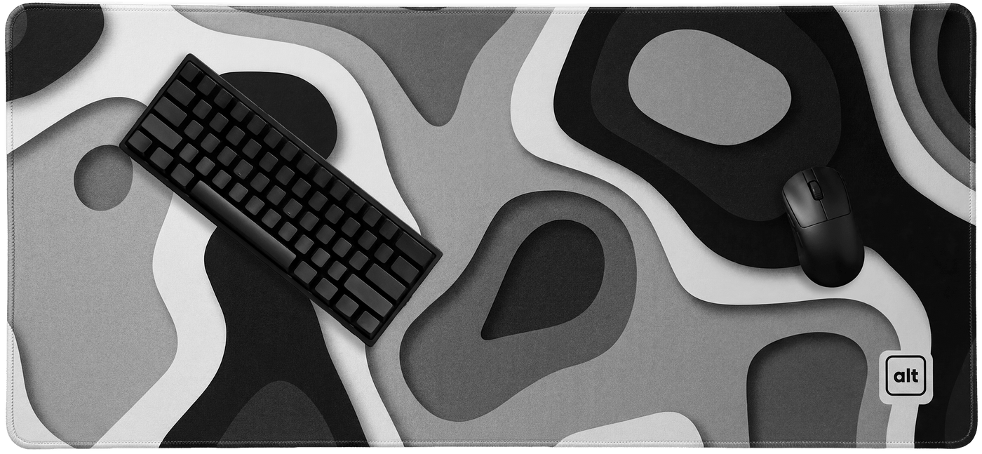 Topo Monochrome Mousepad