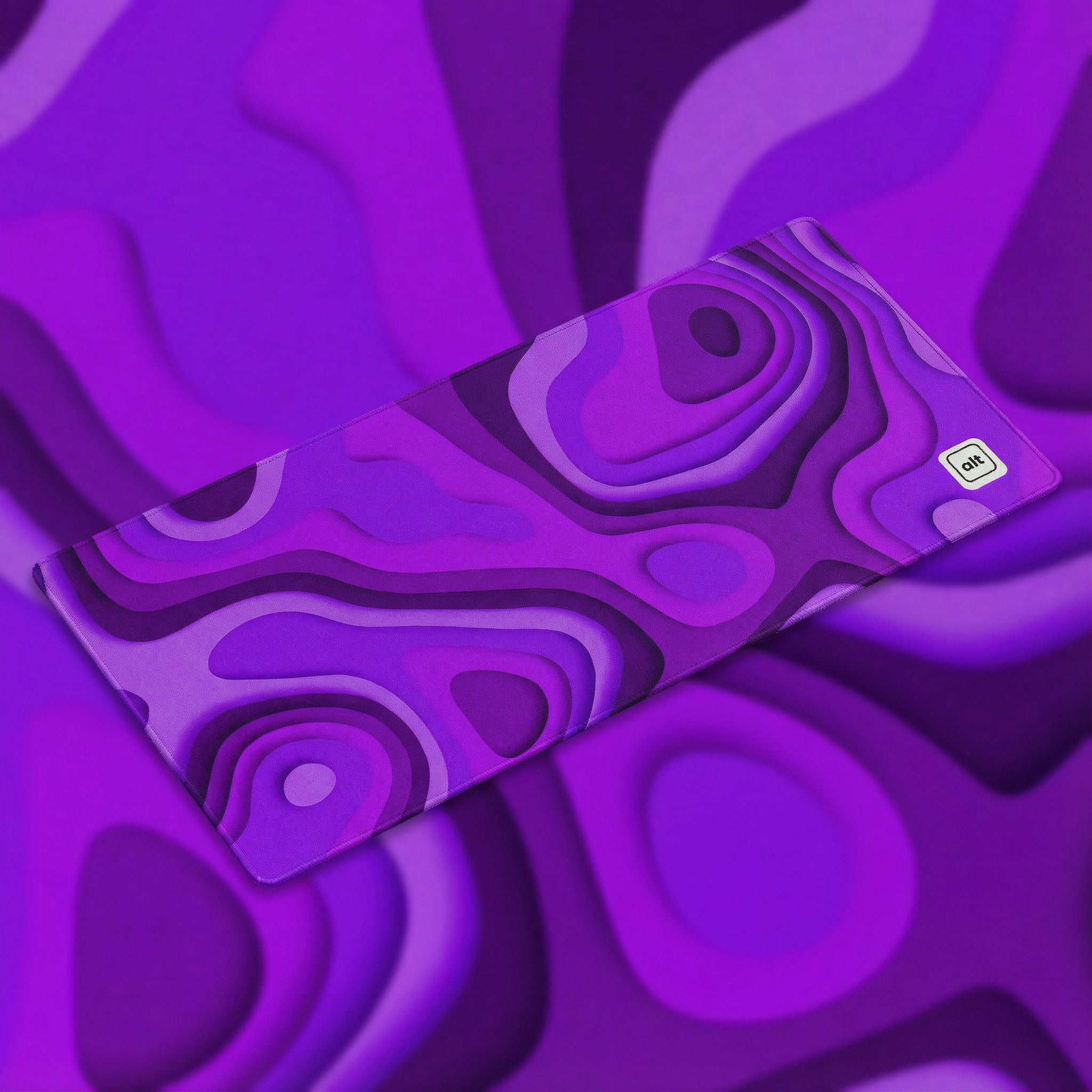 Topo Violet Mousepad - [alt_customs]