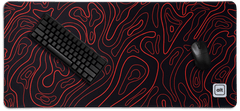Red Black Damascus Mousepad