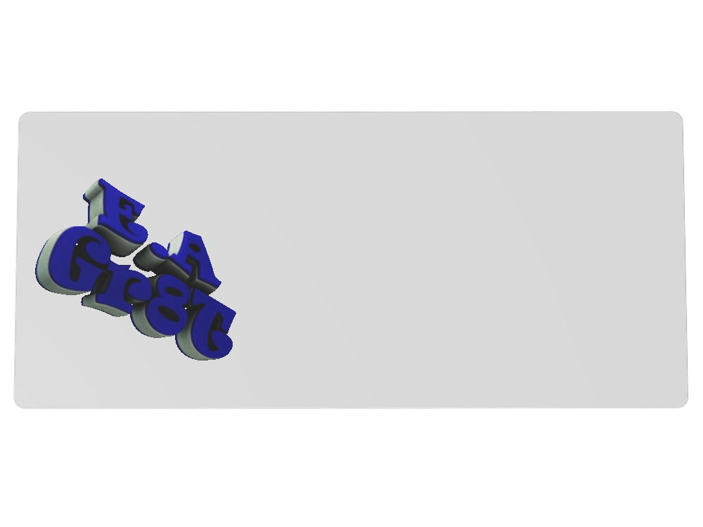 Custom XXL Speedmat - Custom Design Ref: AQLMETD - [alt_customs]