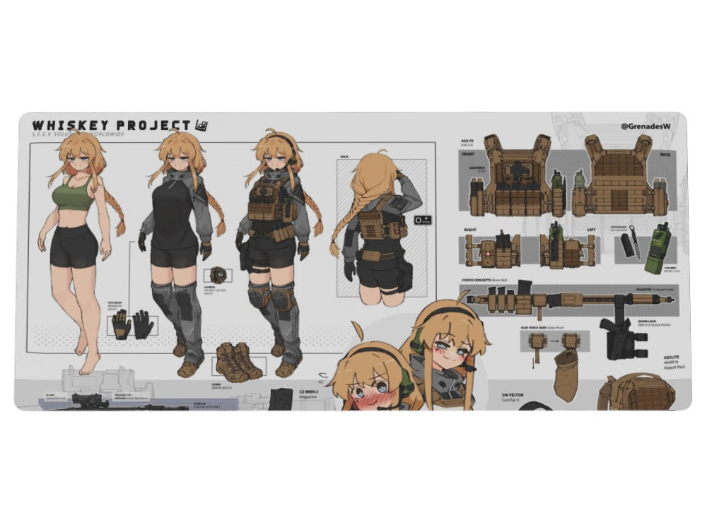 Custom XXL Speedmat - Custom Design Ref: NPB3DHW - [alt_customs]