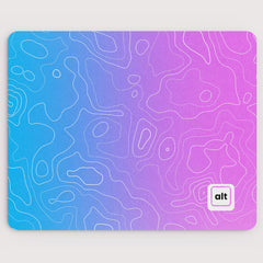 Damascus Cotton Candy Mousepad - [alt_customs]