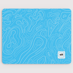 Blue Damascus Mousepad - [alt_customs]
