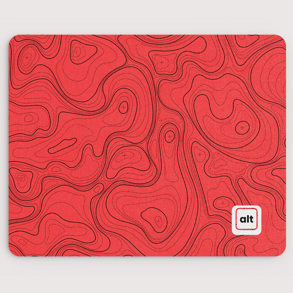 Red Region Mousepad