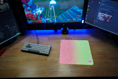 Watermelon Ombre Damascus Mousepad - [alt_customs]