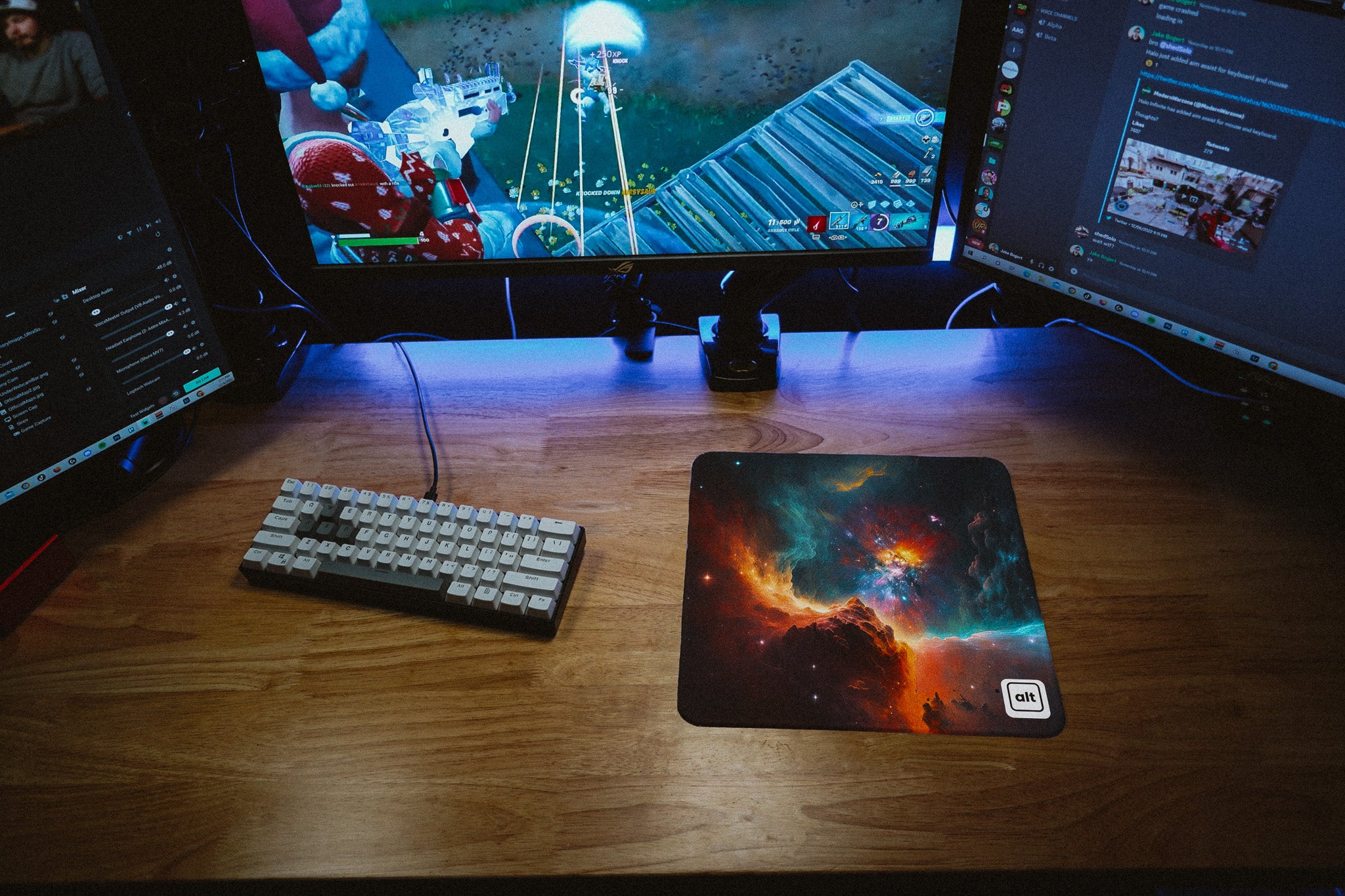 Battle of the Elements Mousepad