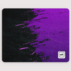 Purple Paint Spill Mousepad - [alt_customs]