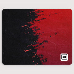 Red Paint Spill Mousepad - [alt_customs]