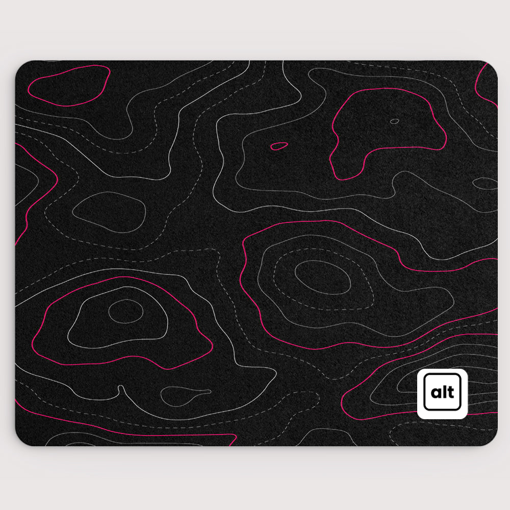 Dark Inverted Pink Damascus