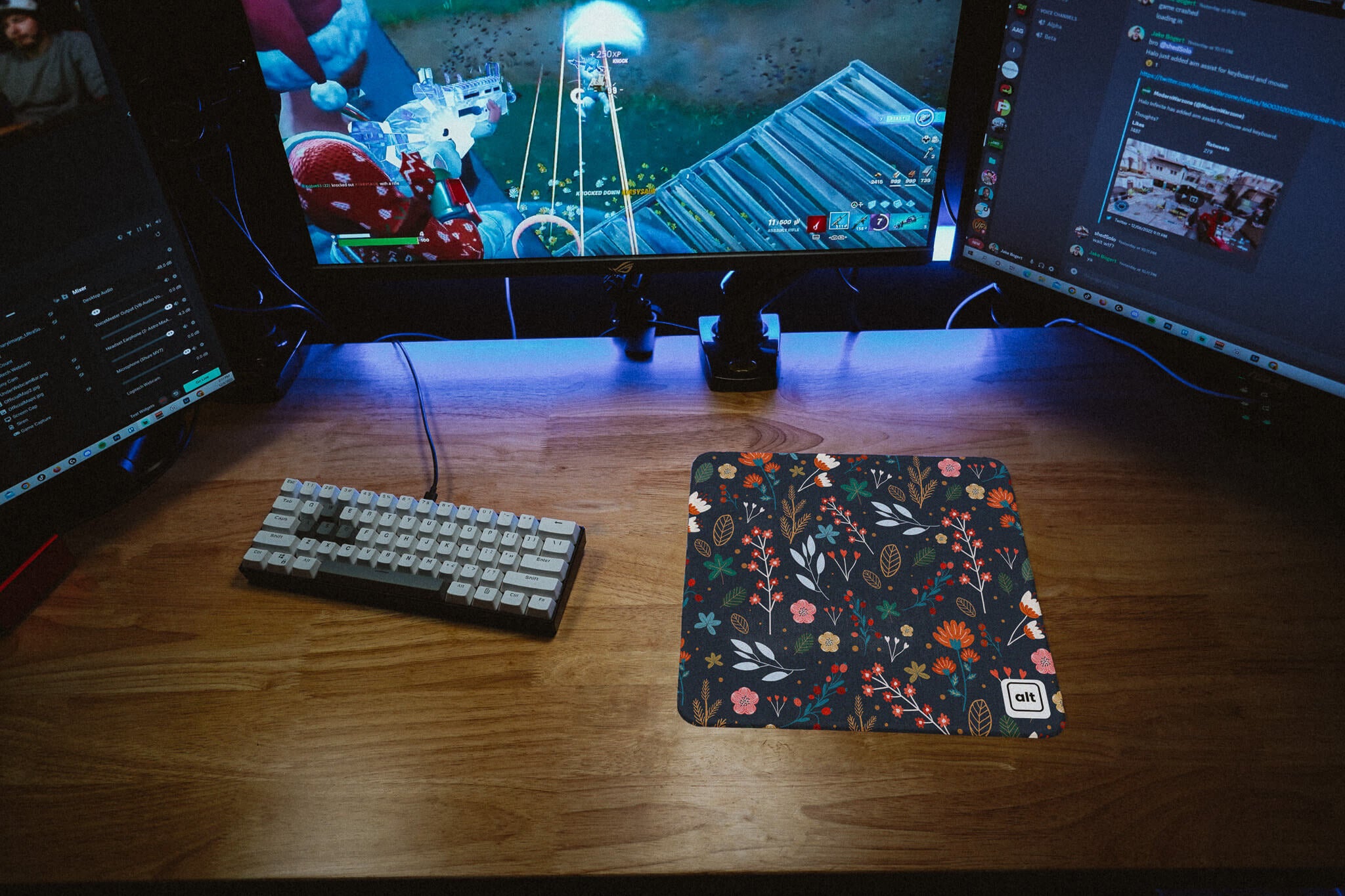 Floral Wonderland Mousepad