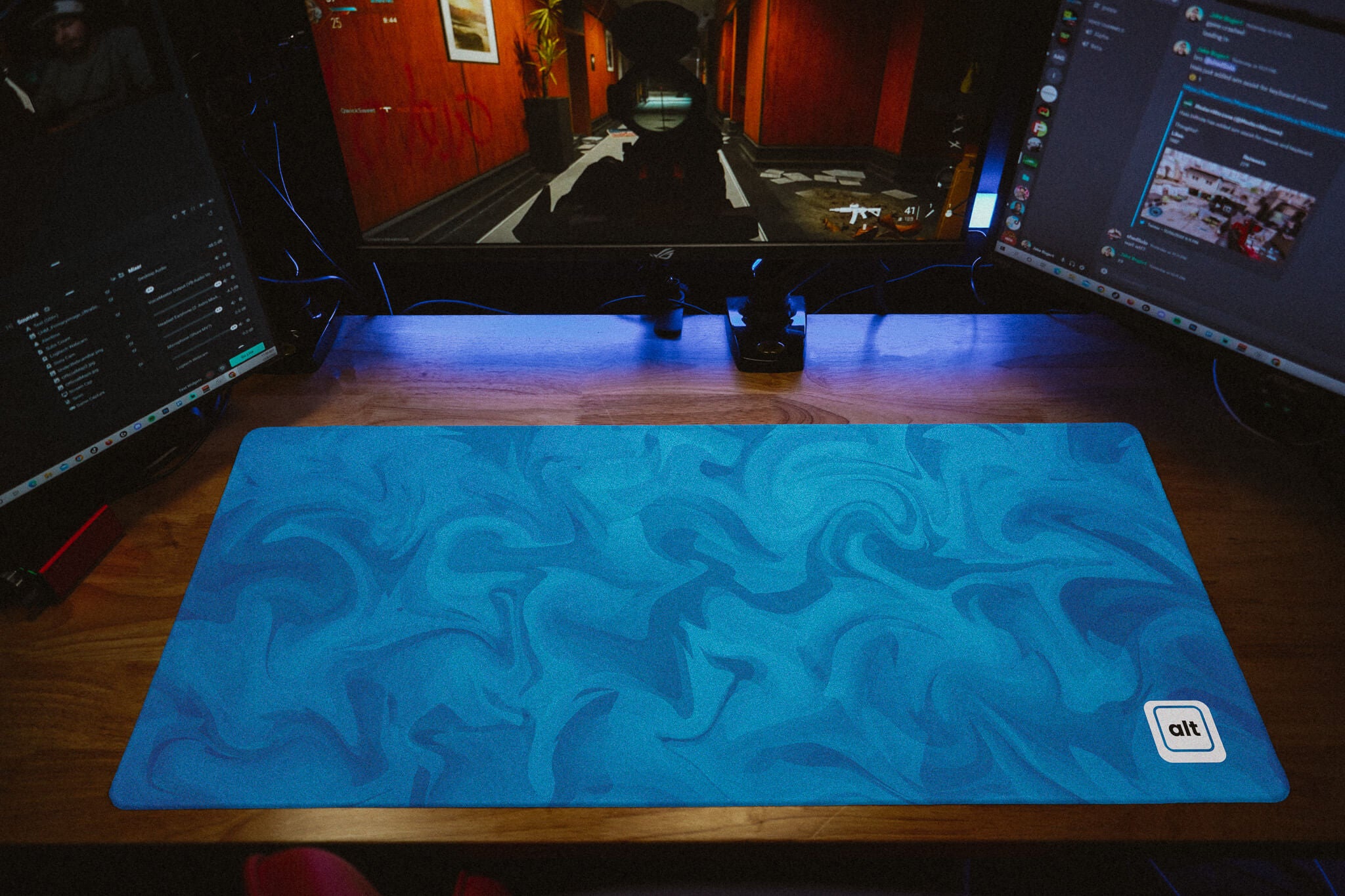 Aqua Liquify Mousepad