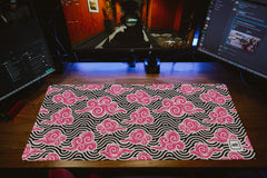 Pink Anime Clouds Mousepad - [alt_customs]