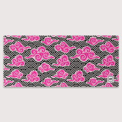 Pink Anime Clouds Mousepad - [alt_customs]