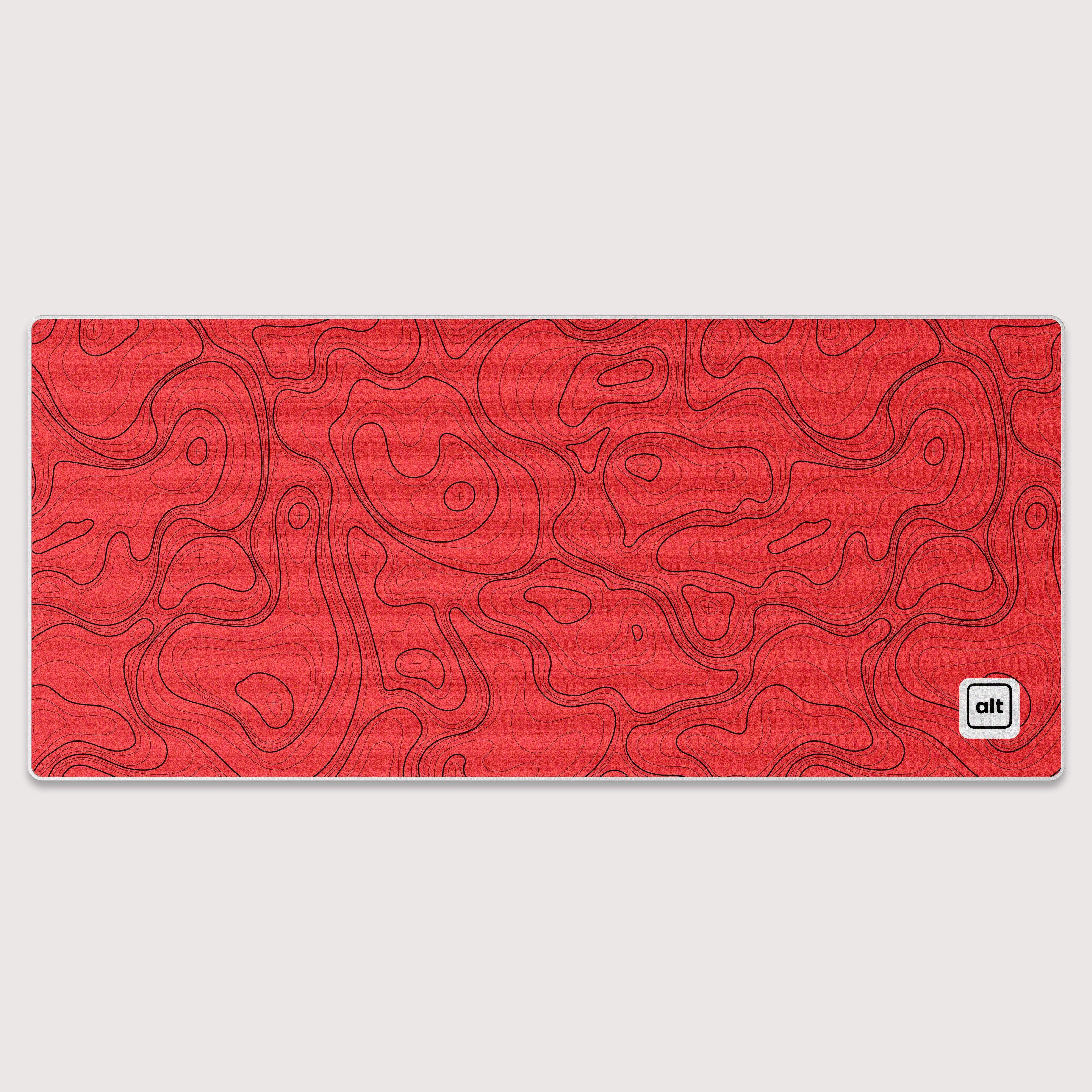 Red Region Mousepad