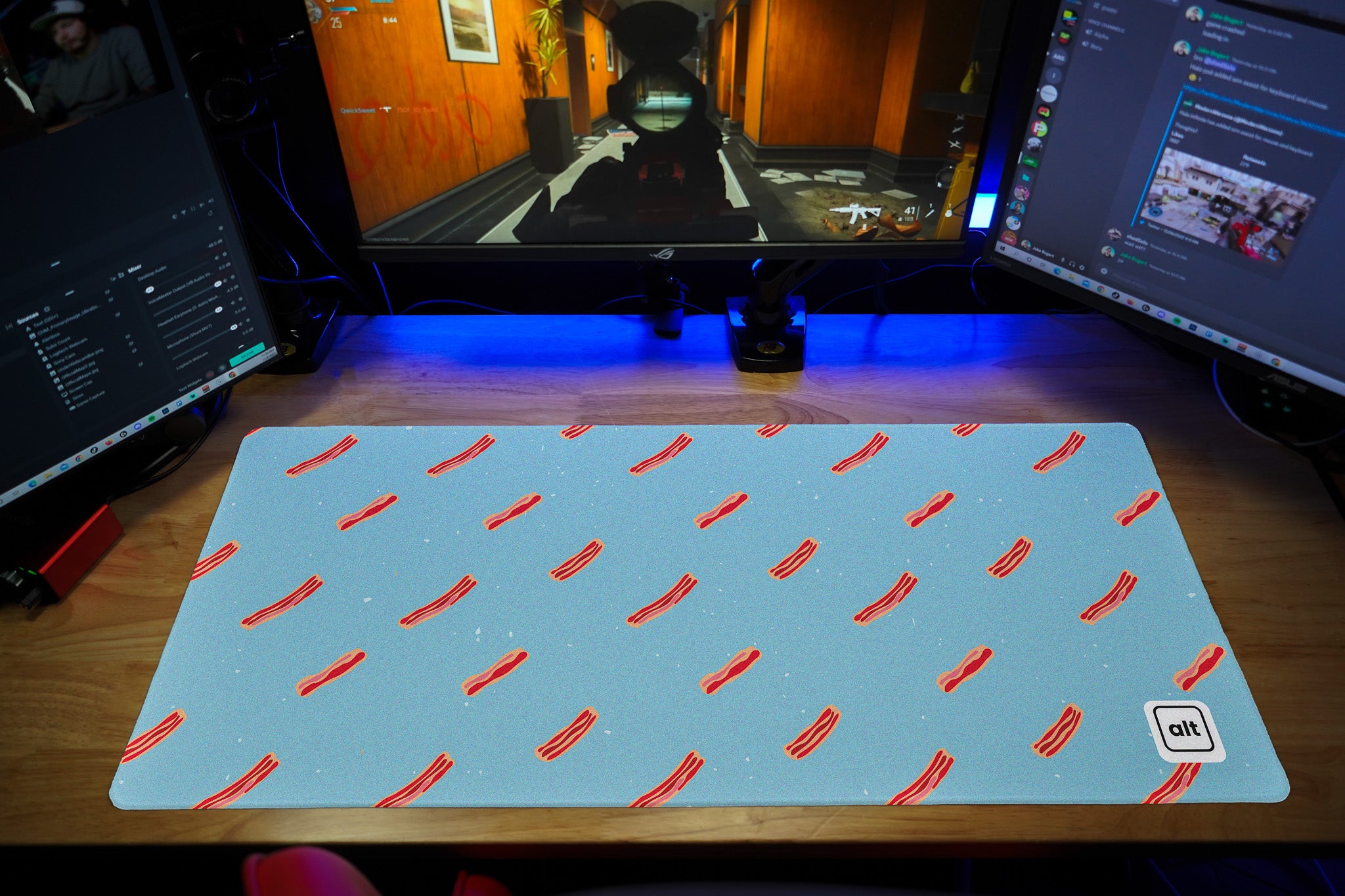 Flyin Bacon Mousepad