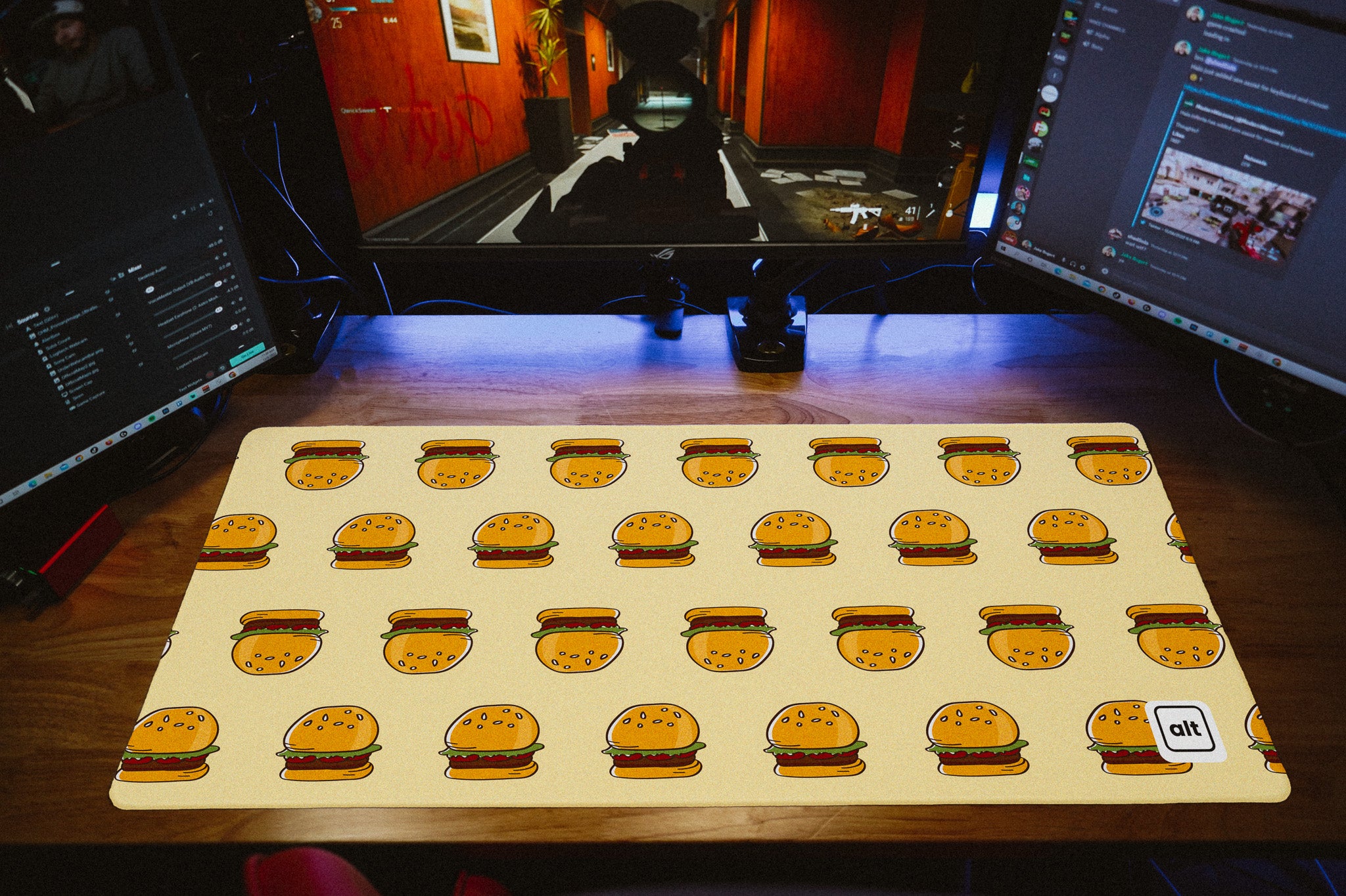 Burger Town Mousepad