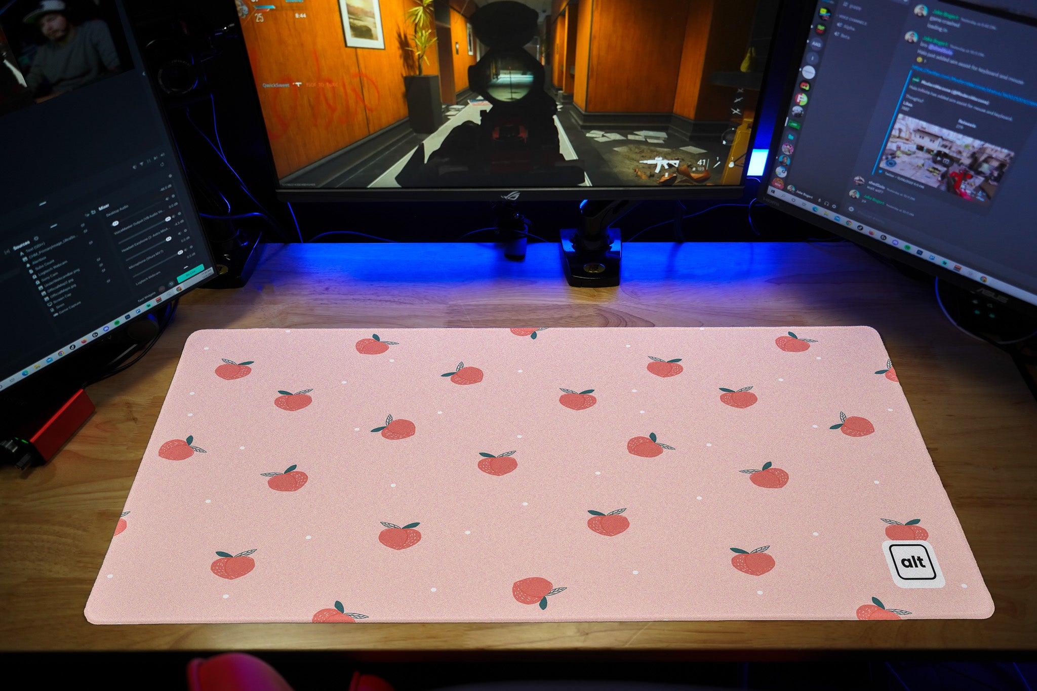 Peachy Keen Mousepad